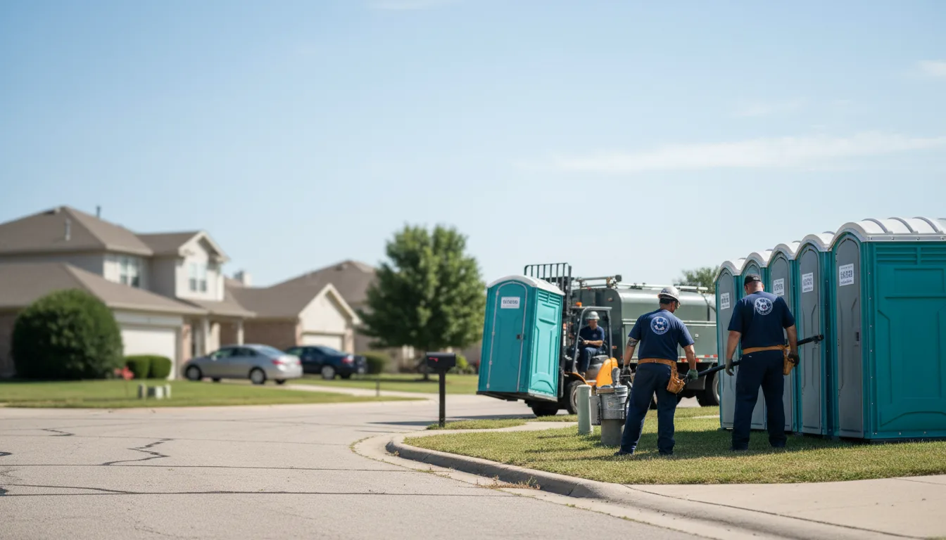 Porta Potty Rental in Kensington, KS near me